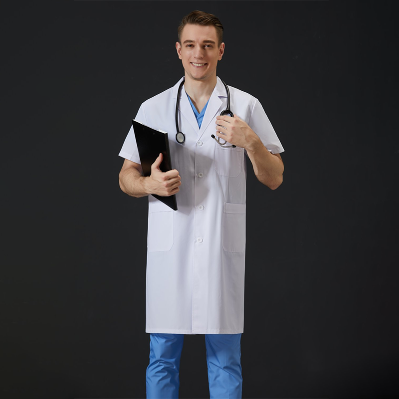 Personalisierte Unisex-Labormä – Medical Lab Logo Bewertung und Preis