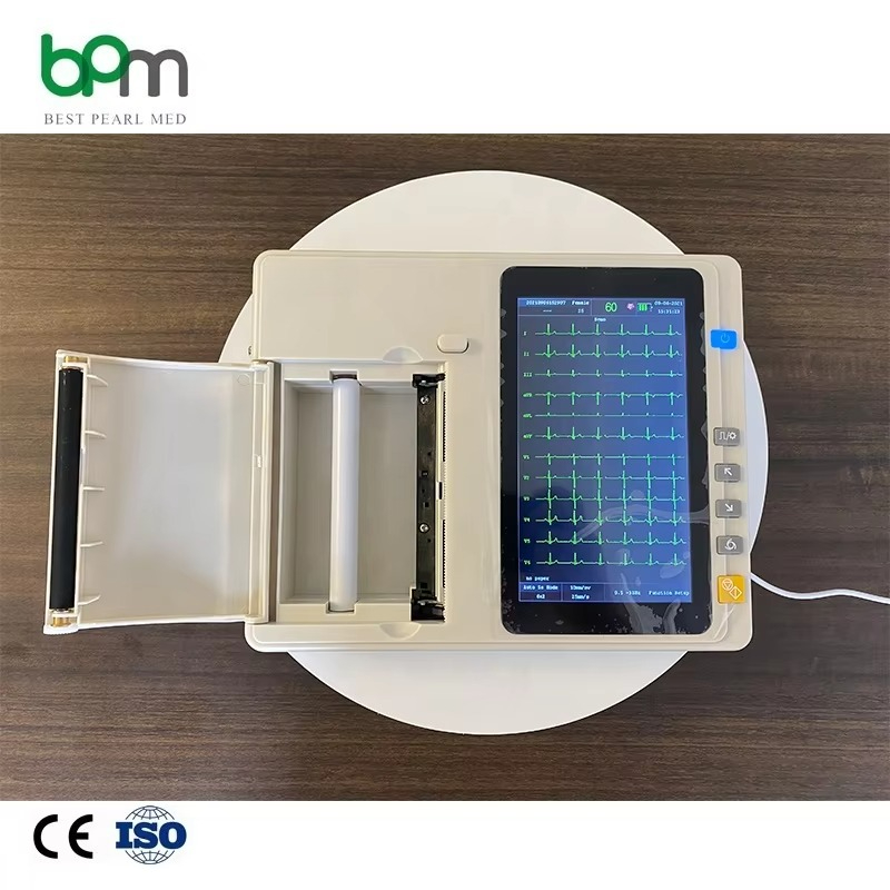 Tragbares 12-Kanal 3/6/12-Leit – Ekg Ecg Machine Portable Bewertung und Preis