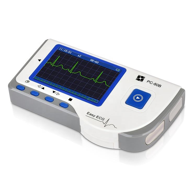 Tragbares Elektronisches Heim- – Ekg Ecg Machine Portable Bewertung und Preis